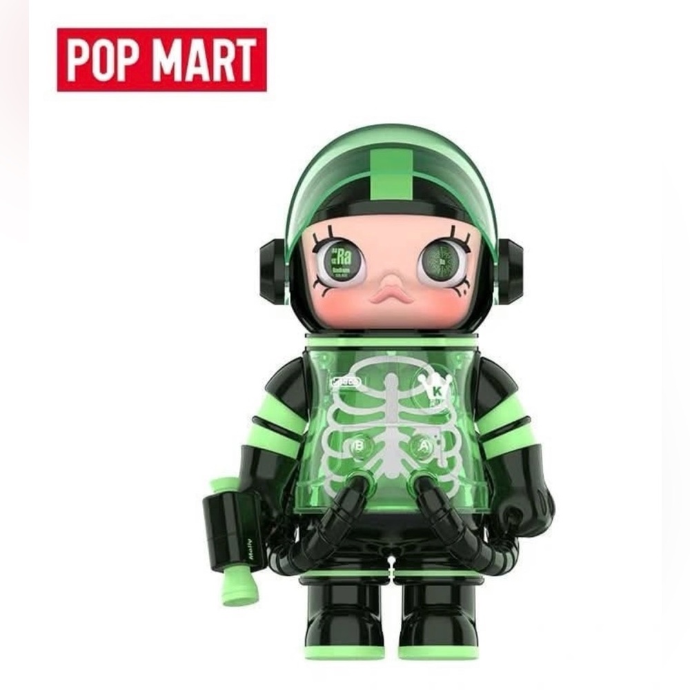 POP MART MEGA Space Molly RADIUM 400% 💚💚 NWT
